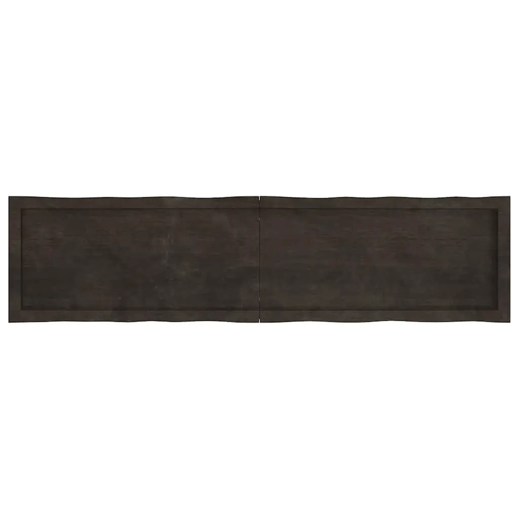 Solid Oak Wood Table Top 160x40cm