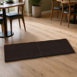 Your Perfect Table Top: Dark Brown Live Edge Oak 160x60cm