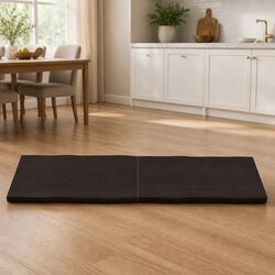Friendly Solid Oak Table Top, Dark Brown, Foldable 180x50cm