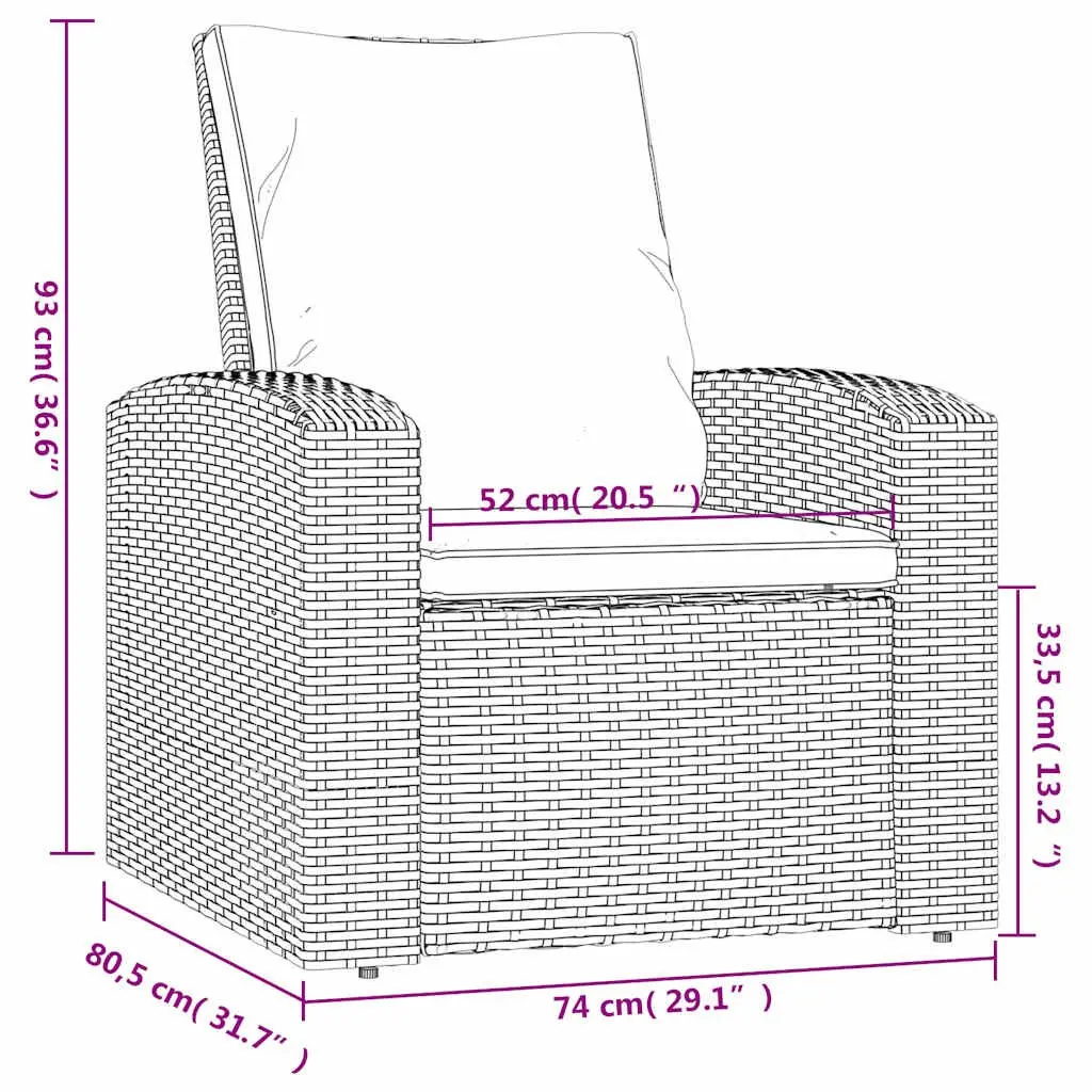 Outdoor Reclining Chair