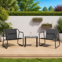 Your Friendly 3-Piece Outdoor Lounge Set Awaits