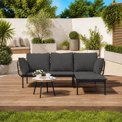 Friendly 3 Piece Lounge Set for Your Outdoor Retreat