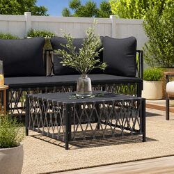 Your Perfect Anthracite Garden Table 70x70x34 cm