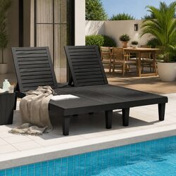 Your Perfect Relaxation Spot: Double Sun Lounger