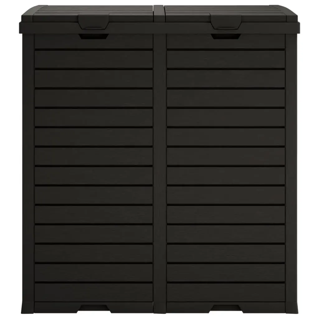 Outdoor Garbage Bin Double Lid Large Capacity 230L