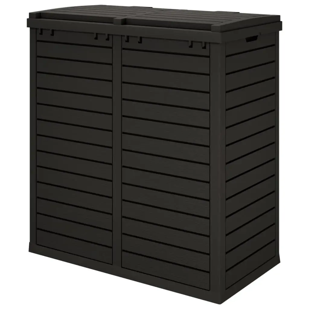 Outdoor Garbage Bin Double Lid Large Capacity 230L