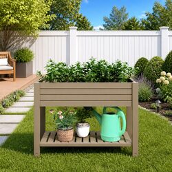 Your Outdoor Garden Awaits: Raised Bed Planter Box 110x45x79cm