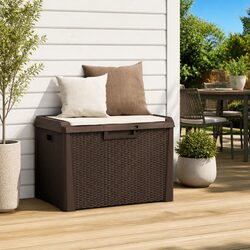 Your Friendly Garden Storage Box with Seat Cushion
