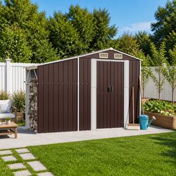 Your Garden Needs This Friendly Storage Shed