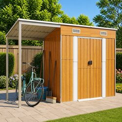 Friendly Garden Shed for Your Outdoor Tool Storage