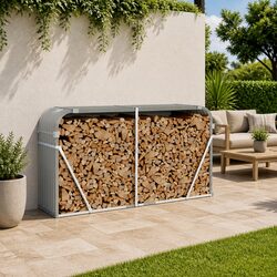 Your Firewood Storage Solution: A Sturdy Log Holder Rack