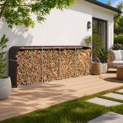 Your Go-To Log Holder for Easy Firewood Access