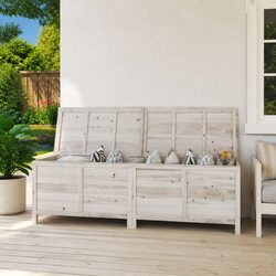 Your Ideal Garden Storage Solution in White