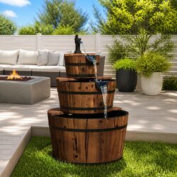 Your Perfect Wooden Water Fountain Awaits