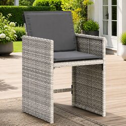 Your New Favourite Garden Chairs with Cushions – Set of 4 Grey