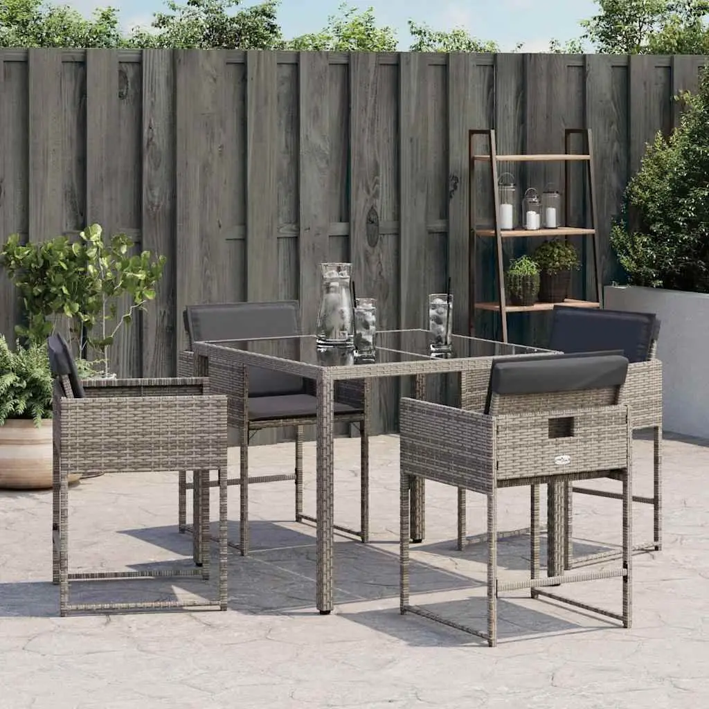Outdoor Chairs Set of 4 with Cushions