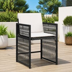 Your Outdoor Comfort: 4 Black Garden Chairs