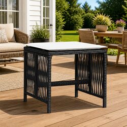 Friendly Garden Stools with Cushions for Your Outdoor Space