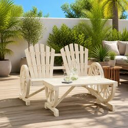 Your New Outdoor Lounge Set - Adirondack Chair and Table