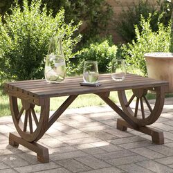 Charming Coffee Table for Your Outdoor Patio Area