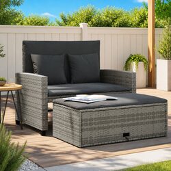 Your Ideal 2-Seater Garden Sofa Bed Awaits You