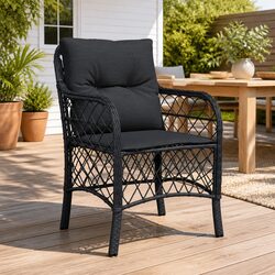 Comfortable Garden Chairs with Cushions for Your Outdoors - Set of 2