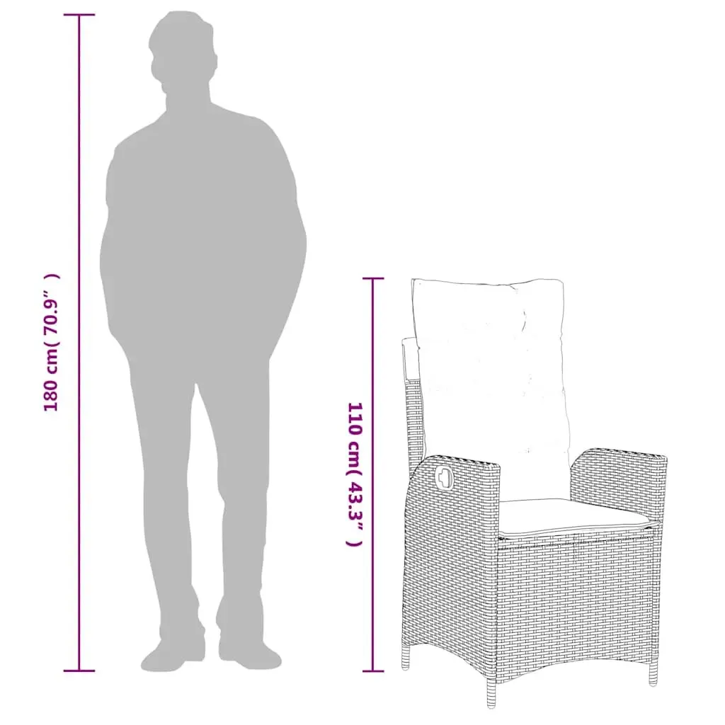 Reclining Garden Chair