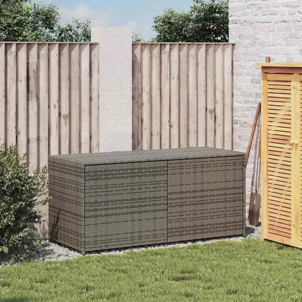 Garden Storage Box in Grey
