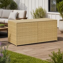 Your New Favorite Outdoor Storage Box in Beige