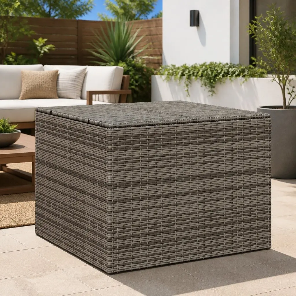 Grey Garden Storage Box for Outdoor Needs