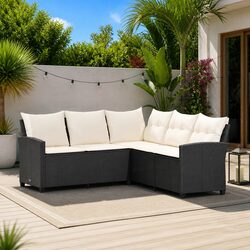 Your Outdoor Space Needs This L-shaped Couch Sofa