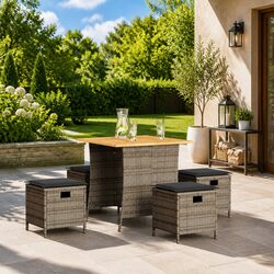 Your Perfect Outdoor 5 Piece Dining Set Awaits
