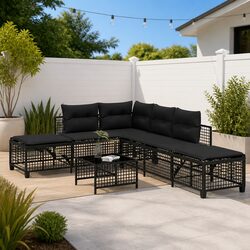 Friendly 3-Piece Outdoor Sofa Set for Relaxing Times