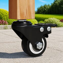 Friendly Caster Wheels for Your Planters and Furniture