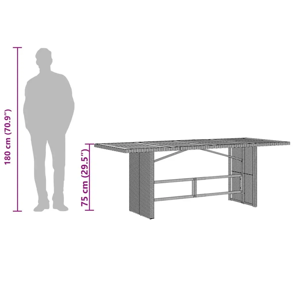 Outdoor Garden Table
