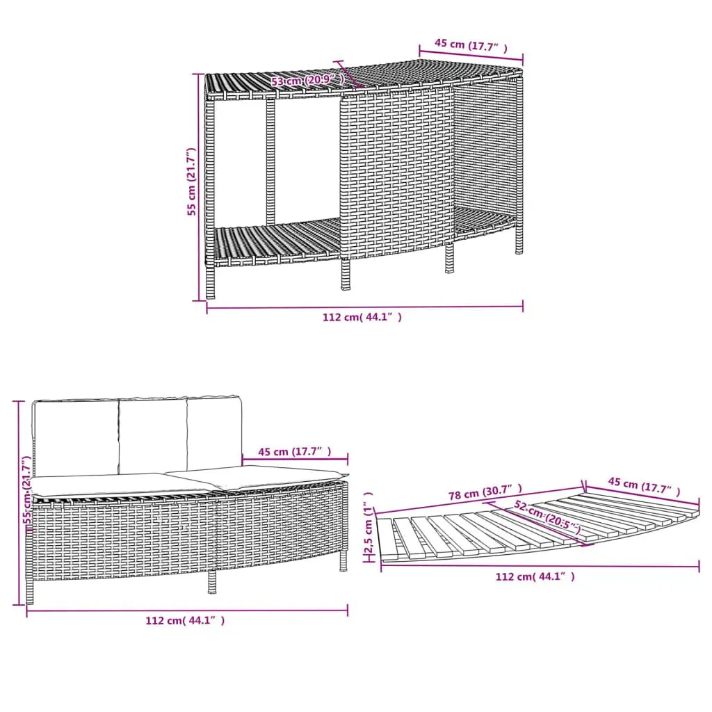Hot Tub Surround with Storage and Bench