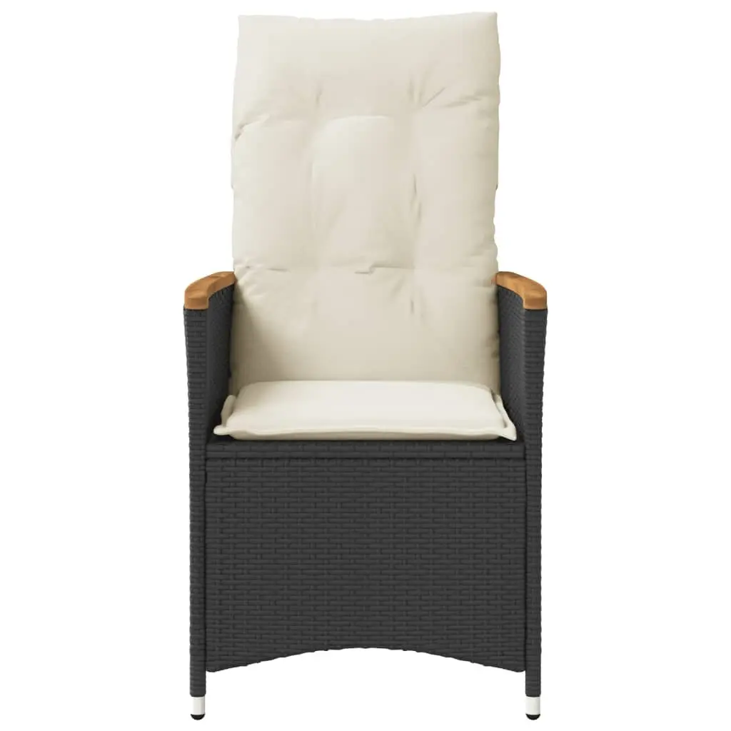 Reclining Garden Chairs Adjustable Backrest 2pcs Outdoor Patio Furniture