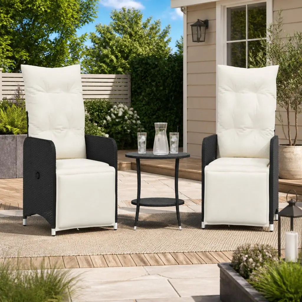 Reclining Chairs and Table