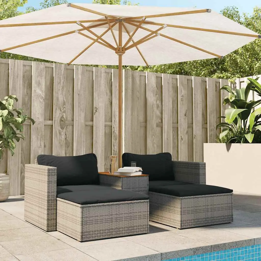 5 Piece Garden Sofa Set for Outdoor Fun