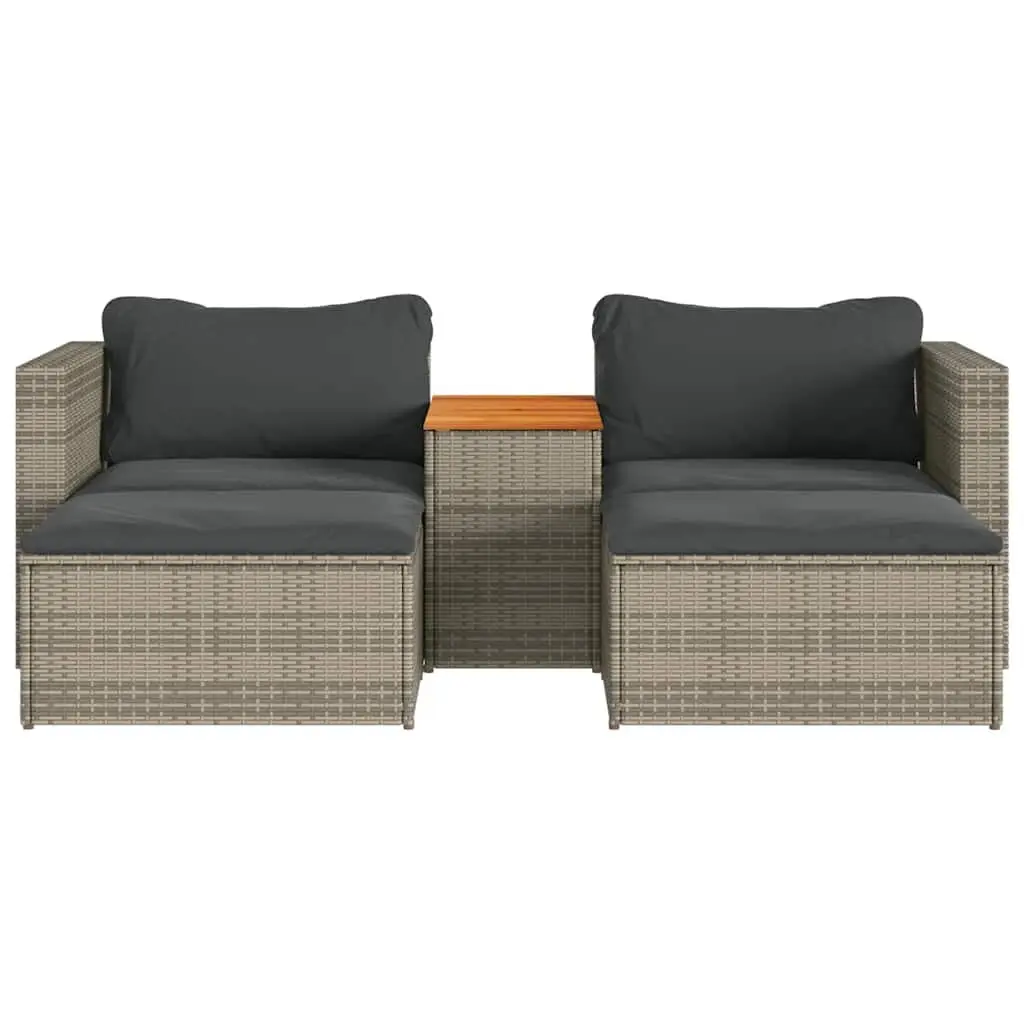 5 Piece Garden Sofa Set for Outdoor Fun
