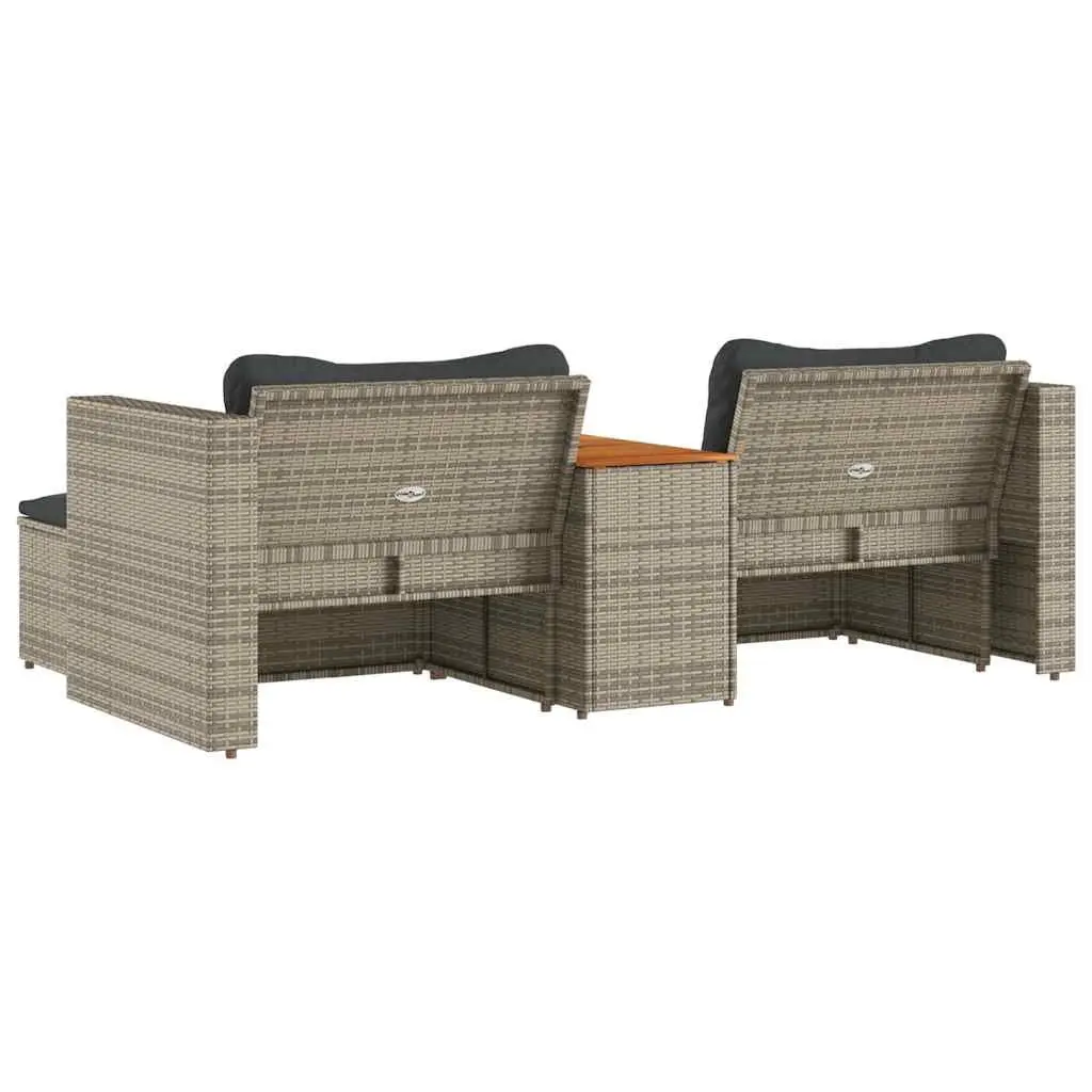 5 Piece Garden Sofa Set for Outdoor Fun
