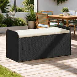 Your New Outdoor Storage Bench with Cushion Awaits You