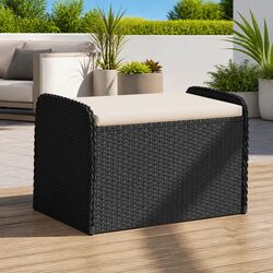 Your New Favorite Outdoor Storage Bench with Cushion