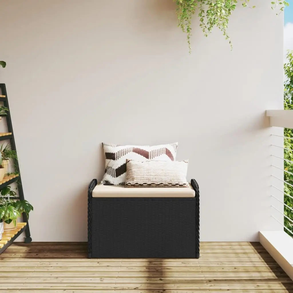 Outdoor Storage Bench with Cushion
