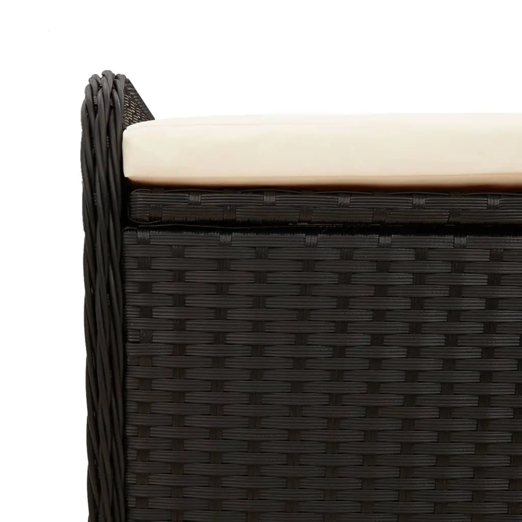 Outdoor Storage Bench with Cushion