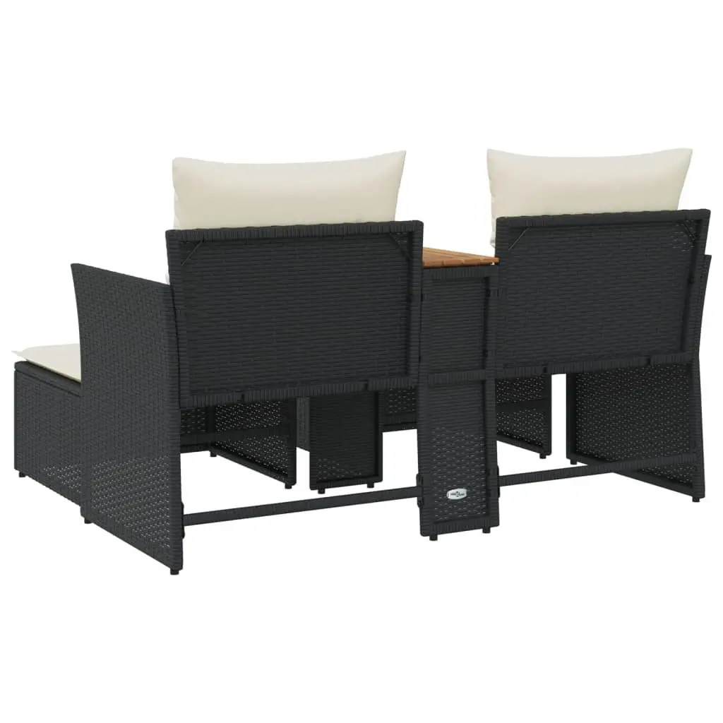 Outdoor Sofa Set with Stools