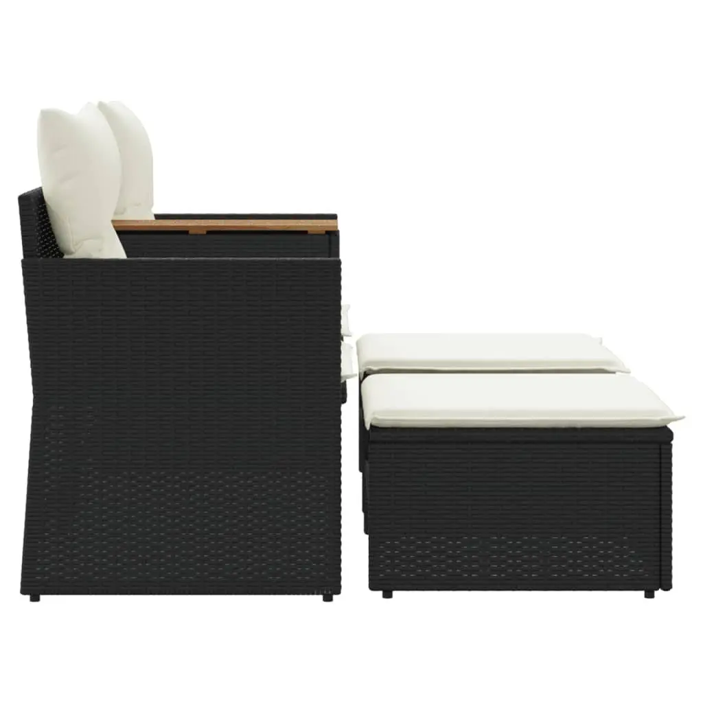 Outdoor Sofa Set with Stools
