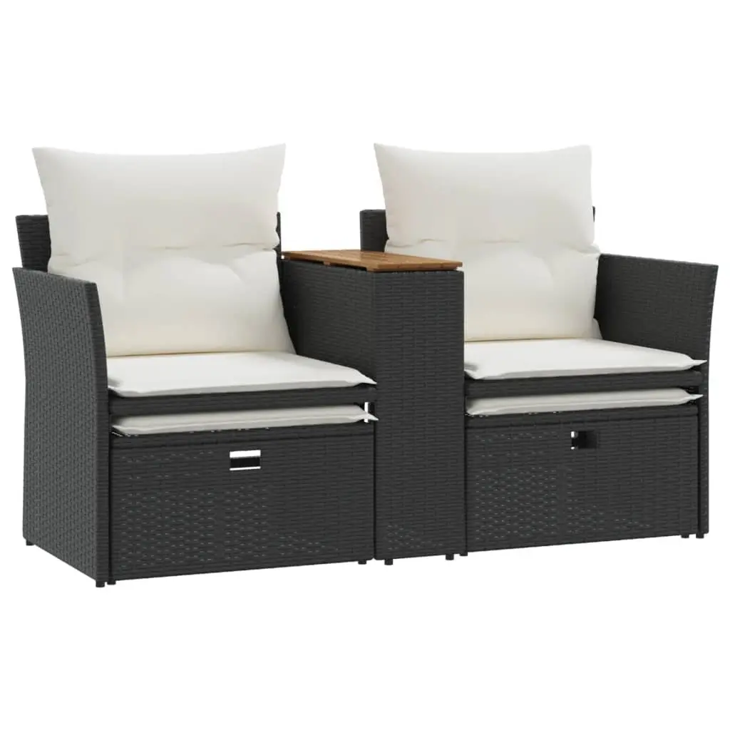 Outdoor Sofa Set with Stools