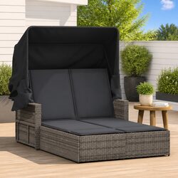 Your Ideal Double Sun Lounger with Retractable Canopy
