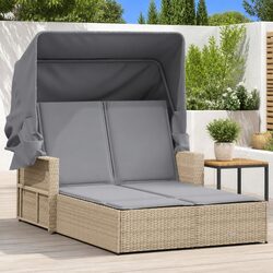 Your Outdoor Oasis Awaits with This Double Sun Lounger